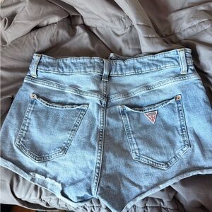Guess Sky Blue Jean Shorts